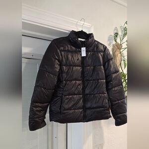 NWT GAP Black Puffer Jacket